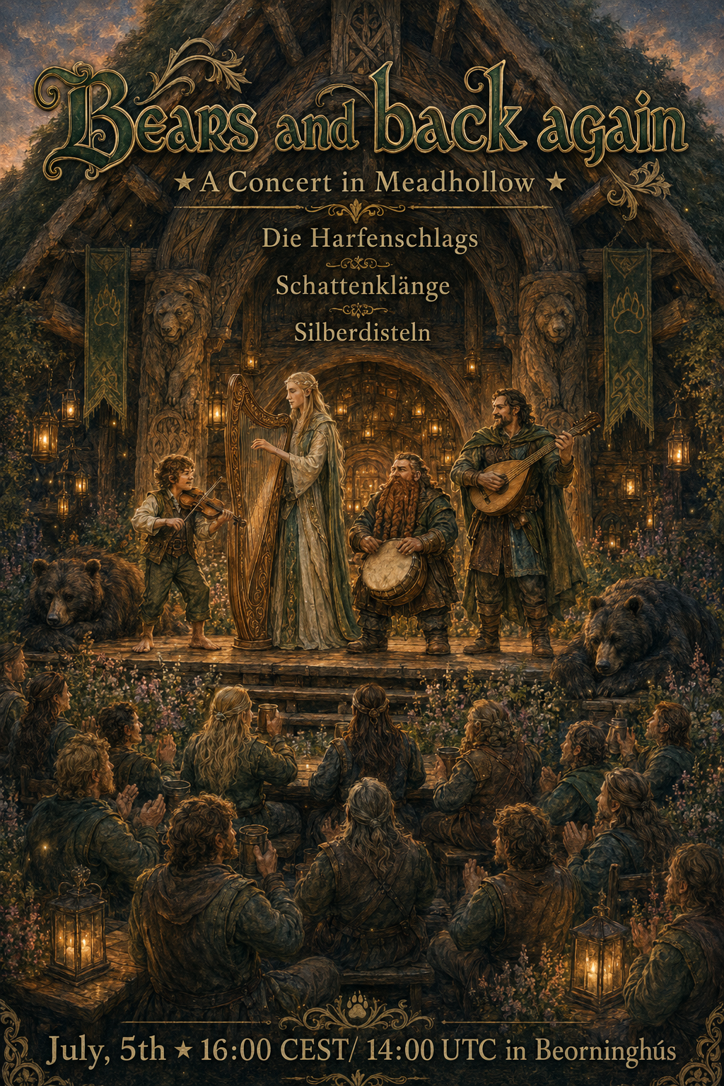 A Concert in Meadhollow — 16:00–18:00 CEST