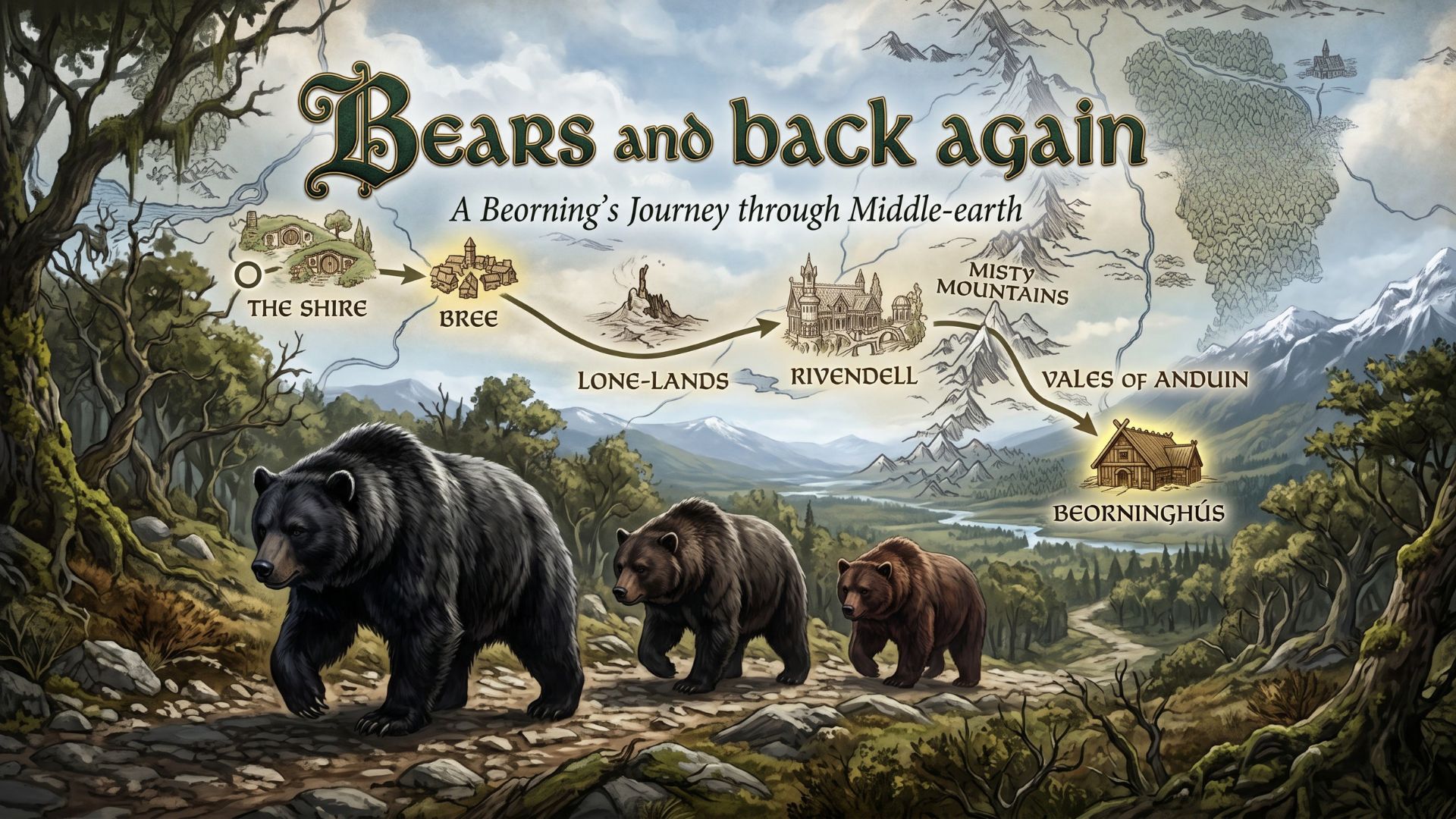 Bears and Back Again — A Beorning's Journey through Middle-earth